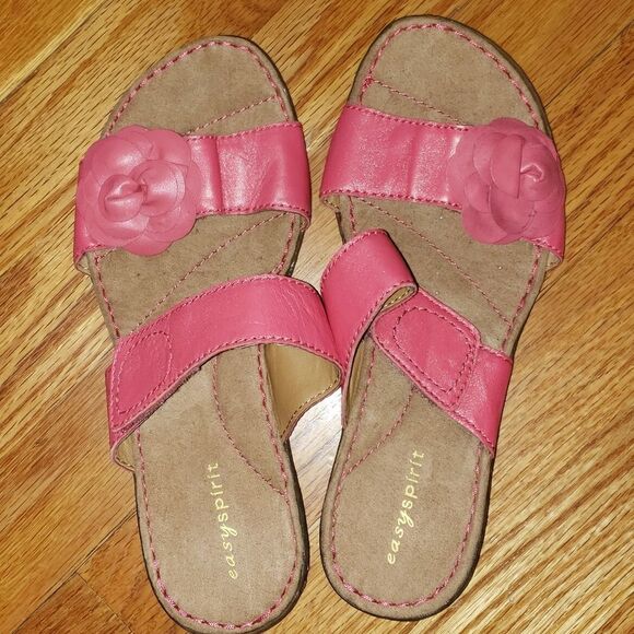 Easy Spirit Nessie Leather slide sandals - Picture 7 of 7